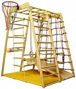  ДСК - Веселый малыш Wood, горка фанерная (Веселый малыш, Wood_горка фанерная)